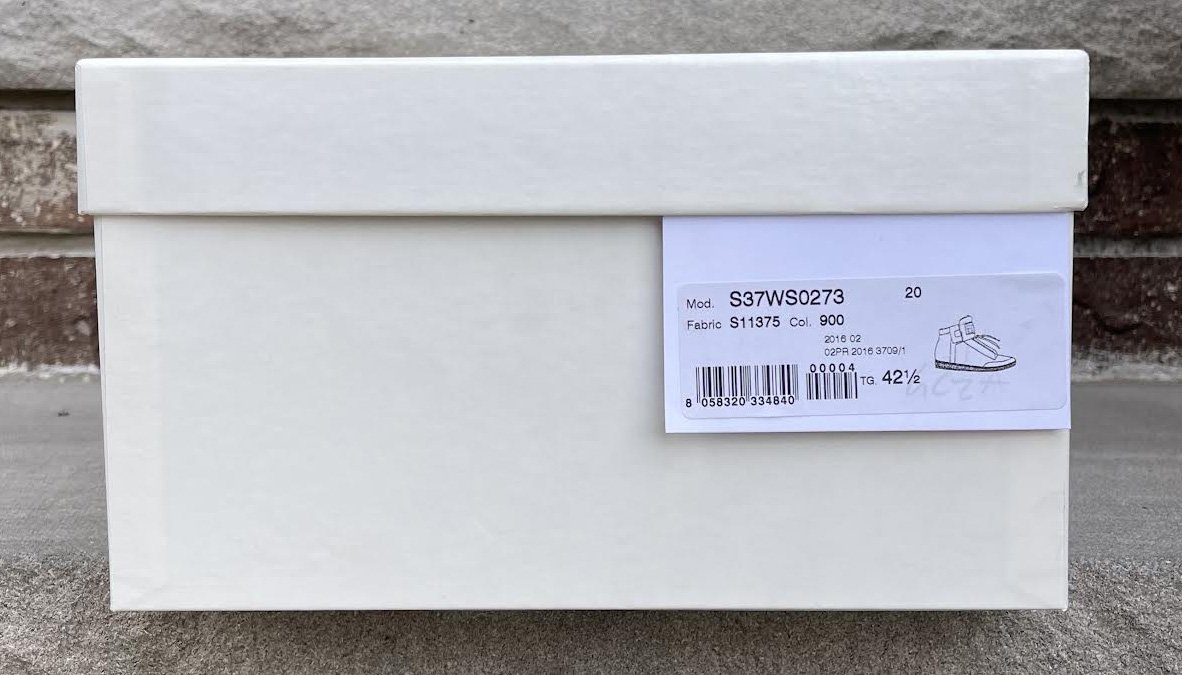 Maison Margiela Future High Grey Glitter (Size 42.5) DS Maison Margiela Future High Grey Glitter (Size 42.5) DS